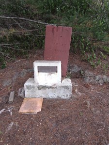 John's Grave Site in the Tokatoka Cemetery