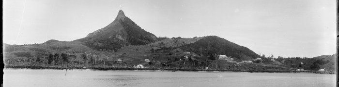 Tokatoka c.1900 on the banks of the Northern Wairoa River, Kaipara.