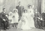 Ida's Wedding, Jack Stanaway and his daughter are part of the wedding party. - Tides of Time - Editors note - could the holder of this orignal photograph make contact.